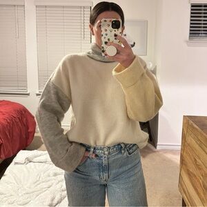Mango turtle neck sweater, size medium